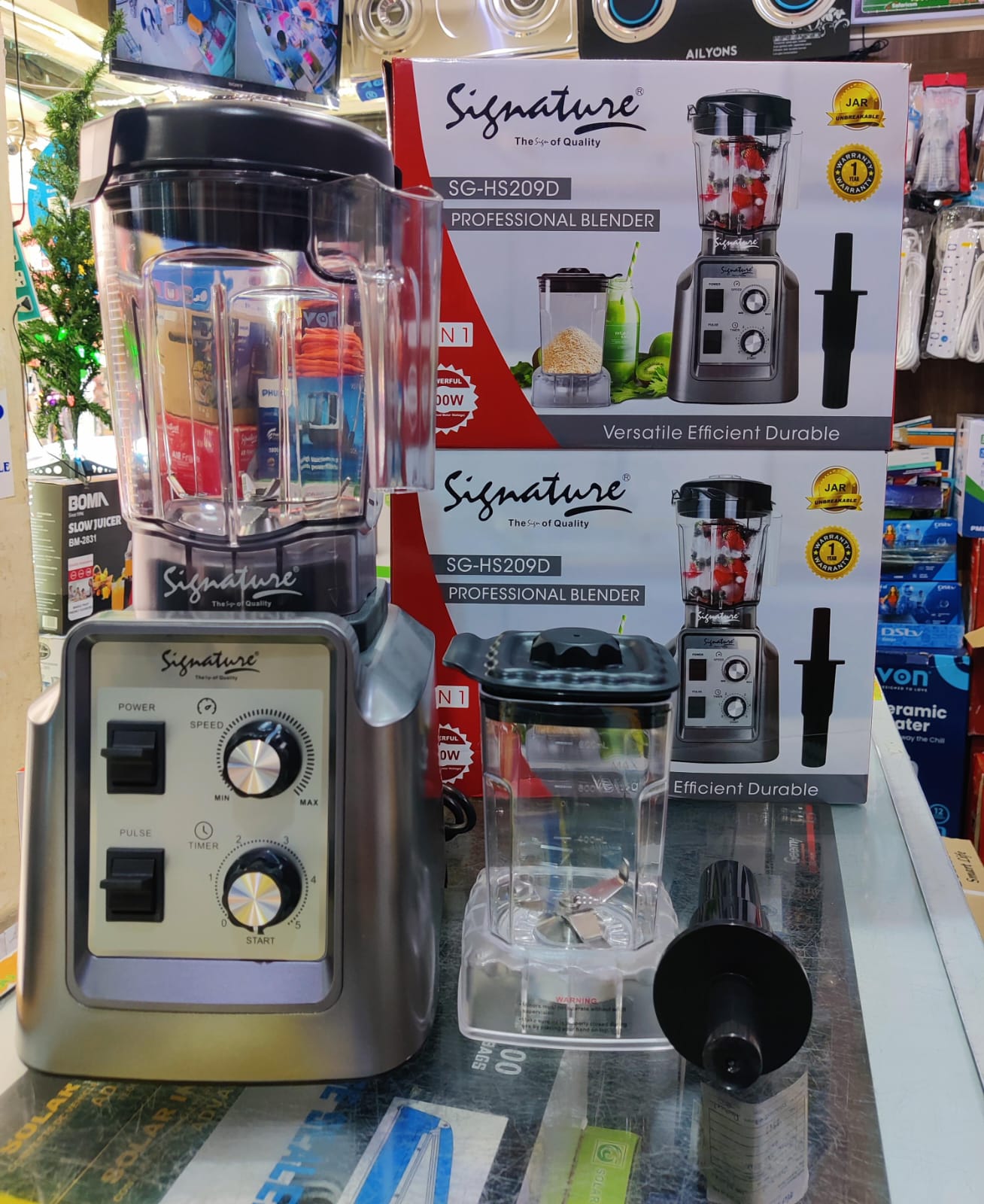 🔥 1800W Signature Commercial Blender with 5-Litre Jar