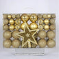 101-Piece Christmas Tree Decoration Balls Set-Rose Gold, Gold,  Silver,  Red,  Red & Gold