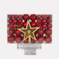 101-Piece Christmas Tree Decoration Balls Set-Rose Gold, Gold,  Silver,  Red,  Red & Gold