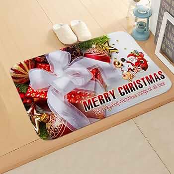 Christmas Themed Doormat Carpet – 60×40cm