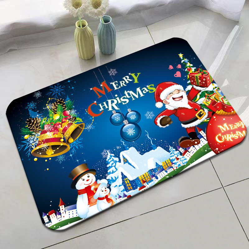 Christmas Themed Doormat Carpet – 60×40cm
