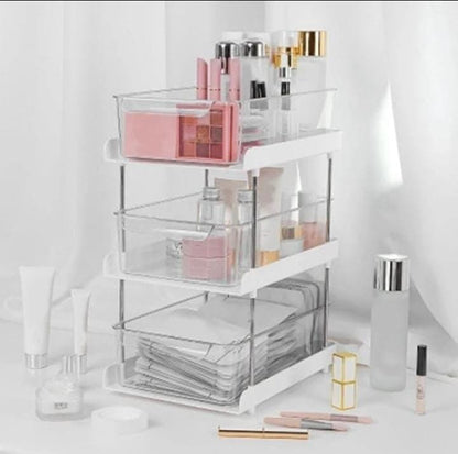 3-Layer acrylic Multifunctional Storage Rack