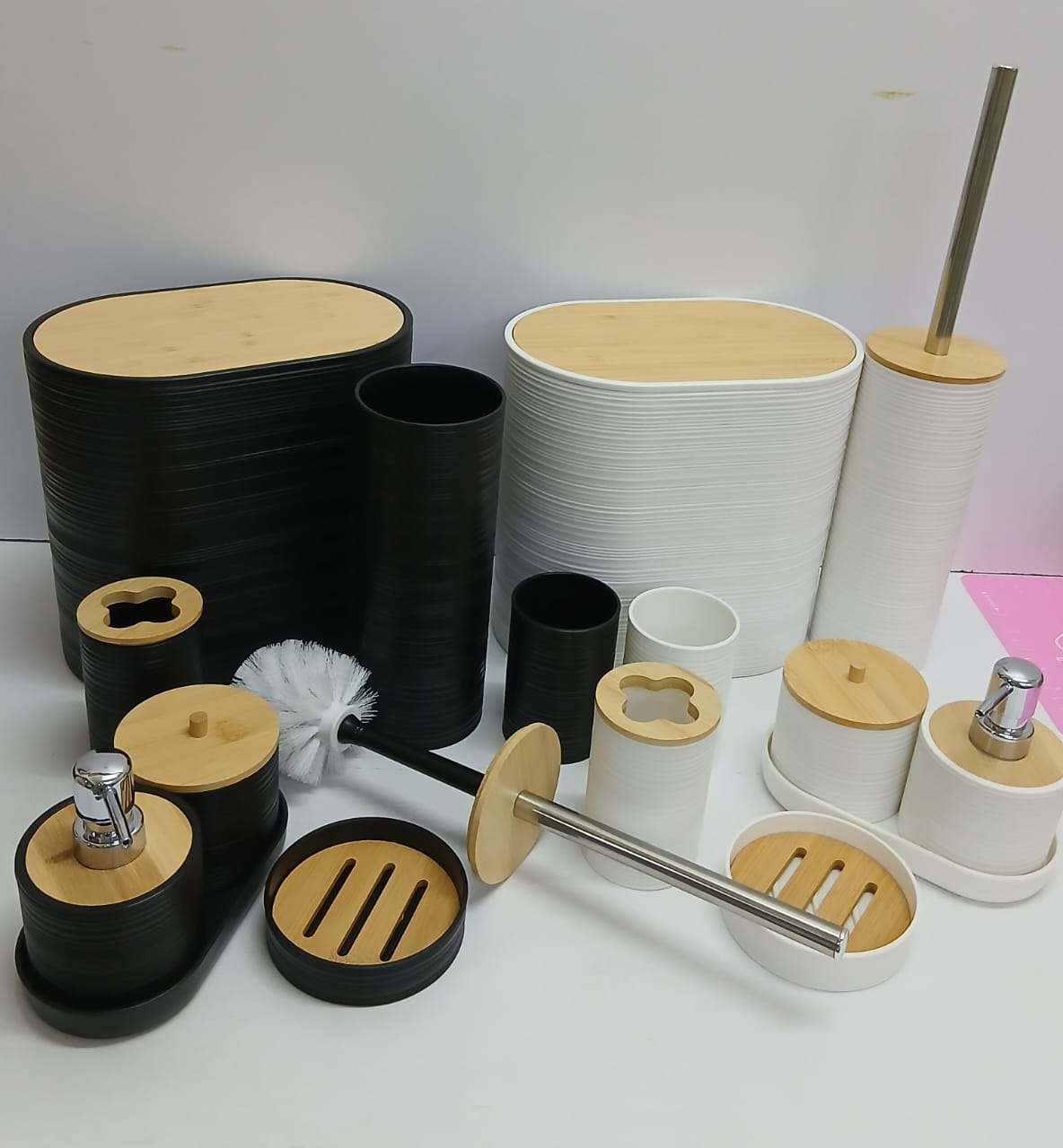 8-in-1 Bathroom Organizer Set