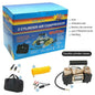 Tyre inflator/double cylinder air compressor