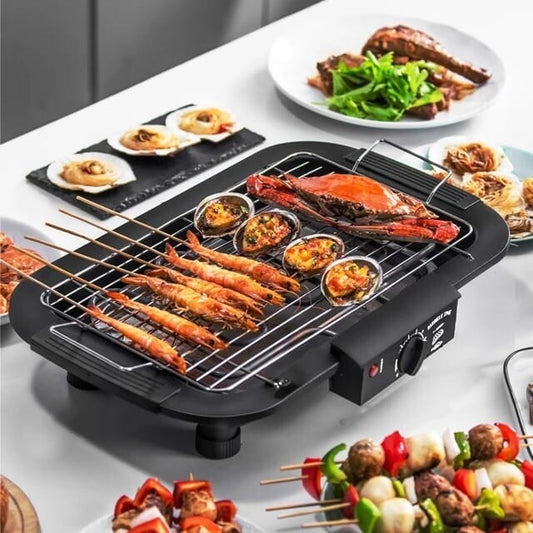 Electric barbeque grill