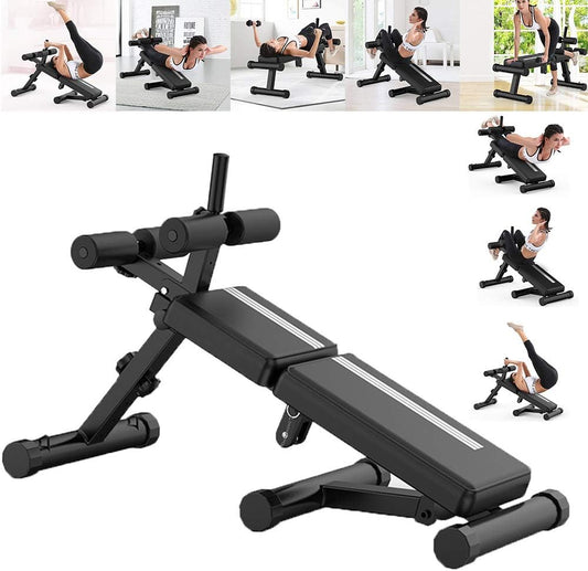 Gym bench adjustable incline /decline flat bench.