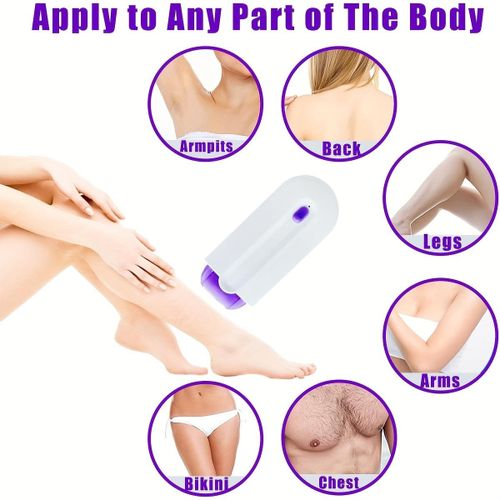 Silky Smooth Painless Hair Remover – USB Rechargeable Laser Epilator for Women