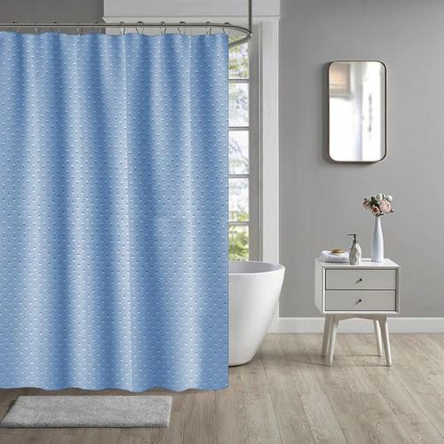 Waterproof Shower Curtain – Stylish, Durable & Easy to Clean(Dotted)