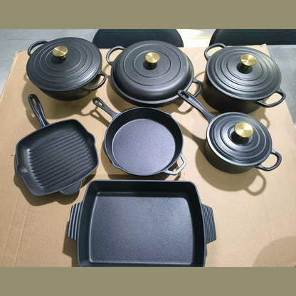 Enamel Cast Iron Cookware – Heavy-Duty, Stylish & Multi-Functional