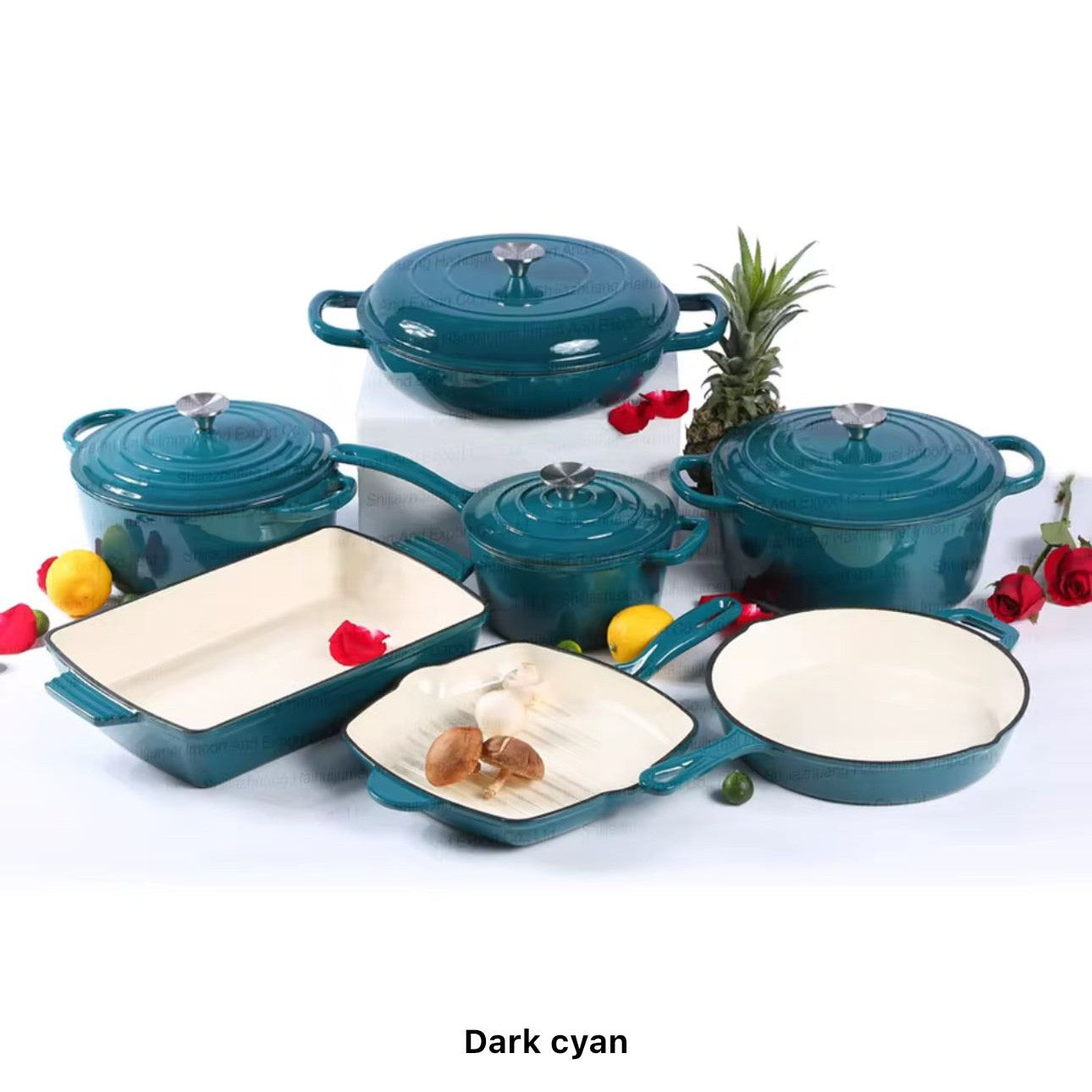 Enamel Cast Iron Cookware – Heavy-Duty, Stylish & Multi-Functional