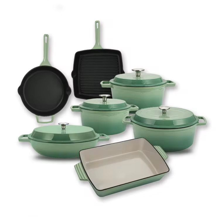 Enamel Cast Iron Cookware – Heavy-Duty, Stylish & Multi-Functional