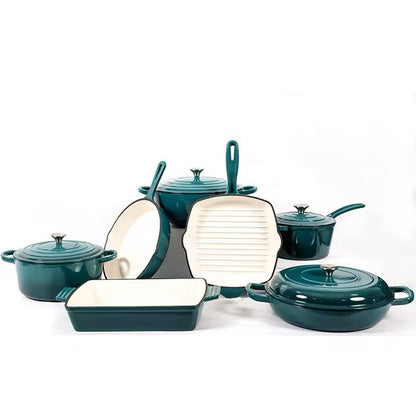 Enamel Cast Iron Cookware – Heavy-Duty, Stylish & Multi-Functional