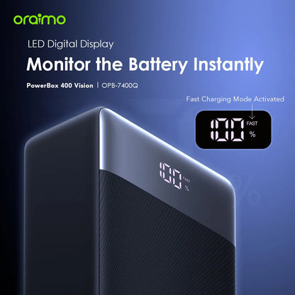 Oraimo PowerBox 400 Vision 40000mAh Power Bank