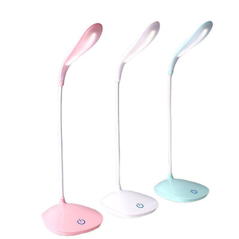 Rechargeable LED Study Lamp with Touch Control – Eye-Caring, Foldable & 360° Adjustable