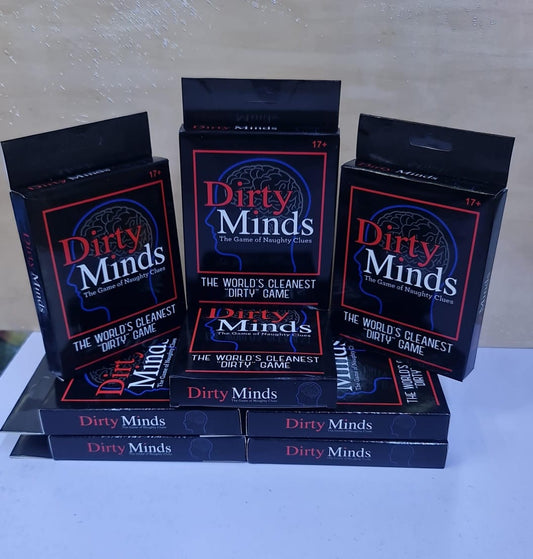 Dirty Minds Card Game – The Game of Naughty Clues and Clean Answers