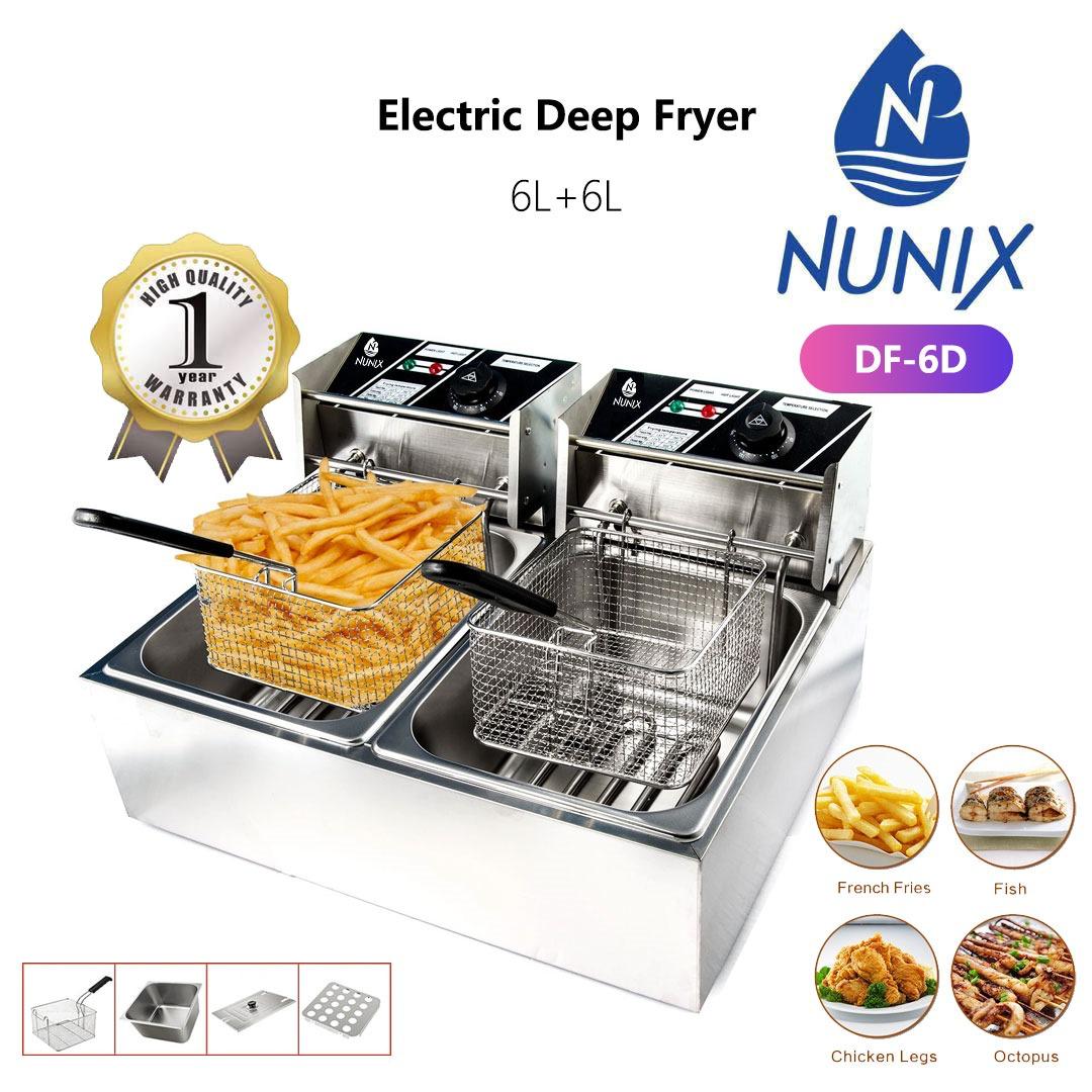 Nunix double deep fryer