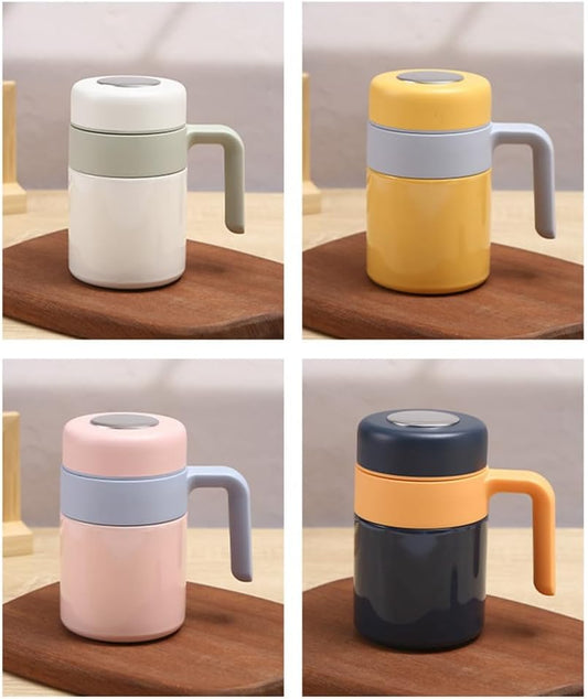 Double layer tea cup/thermal cup