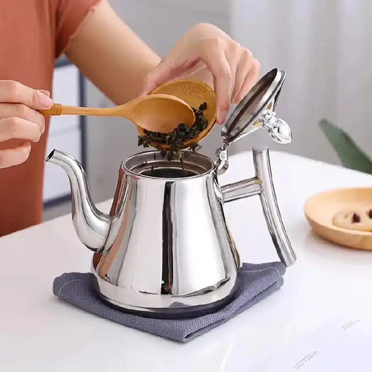 Teapot with  Built-In Filter/strain