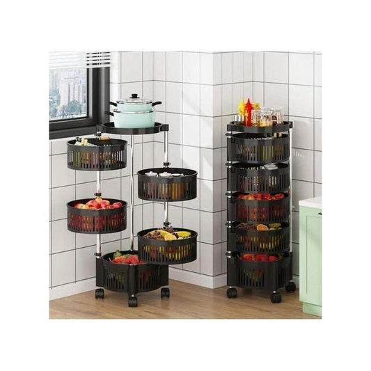 Multi-Purpose Storage Rack – Versatile Organizer For Vegetables, Dishes, Fruits & More