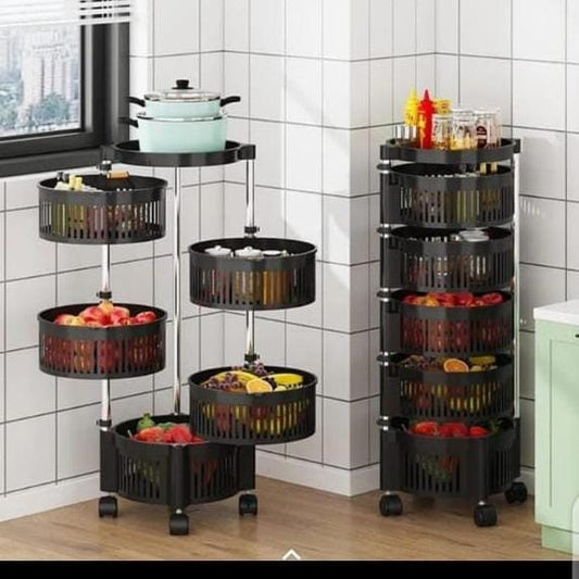 Multi-Purpose Storage Rack – Versatile Organizer For Vegetables, Dishes, Fruits & More