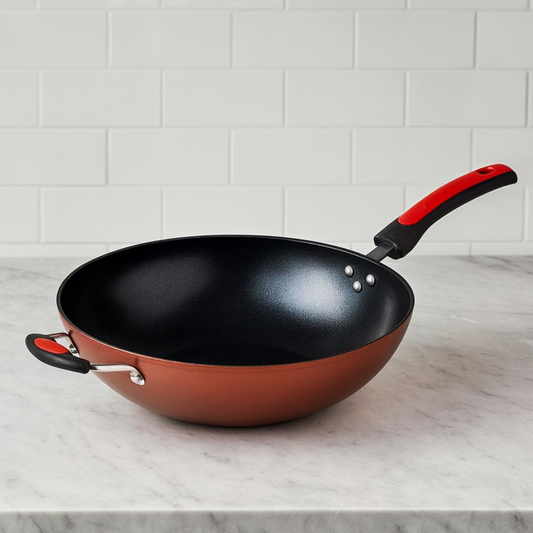 Deep frying pan 34cm deep