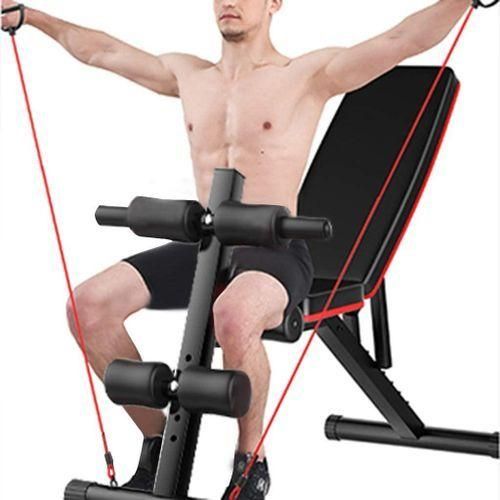 Gym bench adjustable incline /decline flat bench.