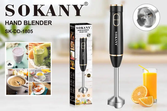 Sokany Hand Blender – 300W Multifunctional Food Processor