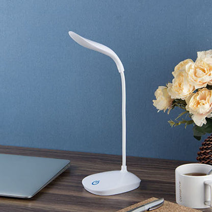 Rechargeable LED Study Lamp with Touch Control – Eye-Caring, Foldable & 360° Adjustable