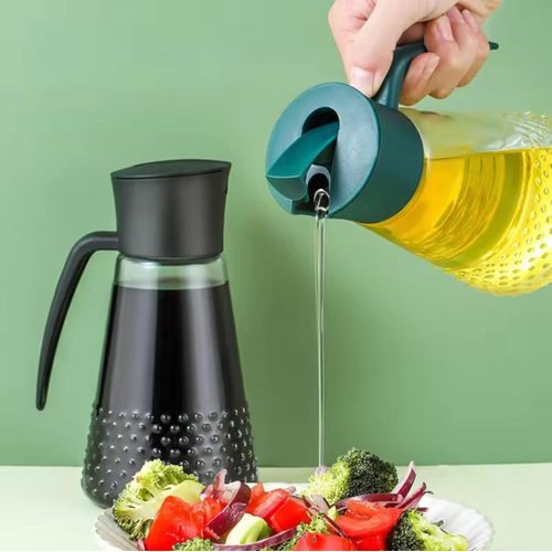 Autoflip  Refill Glass oil dispenser Bottle