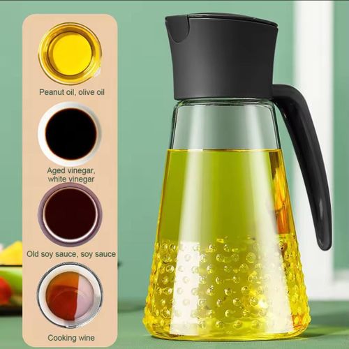 Autoflip  Refill Glass oil dispenser Bottle