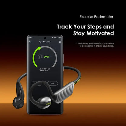 oraimo OpenCirclet 2 IPX5 Steps Tracking Open-Ear Headphones