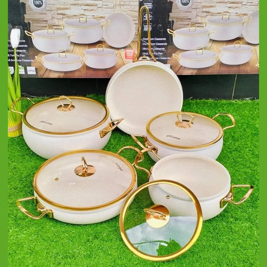 Phisma granite cook ware set 9 pcs