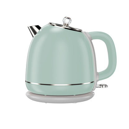 Retro Double Layer Electric Kettle – 1.8L Stainless Steel Design