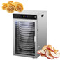 16-Tray Rotating Food Dehydrator – Maximum Capacity, Even Drying