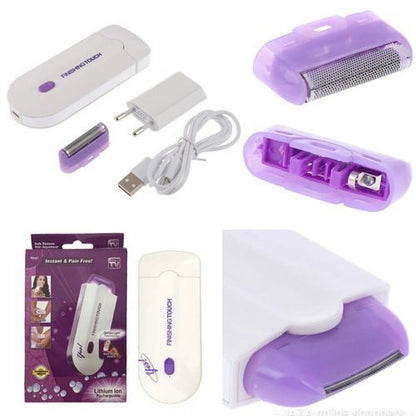 Silky Smooth Painless Hair Remover – USB Rechargeable Laser Epilator for Women