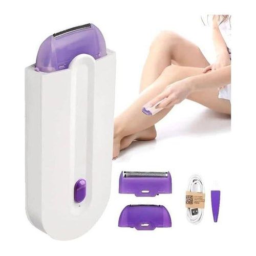 Silky Smooth Painless Hair Remover – USB Rechargeable Laser Epilator for Women