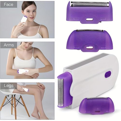 Silky Smooth Painless Hair Remover – USB Rechargeable Laser Epilator for Women