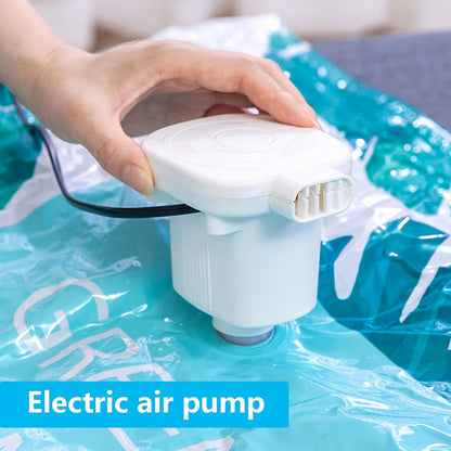 5-Piece Vacuum Storage Bags Set with Electric Pump – Space-Saving Compression Bags for Clothes, Bedding & Travel