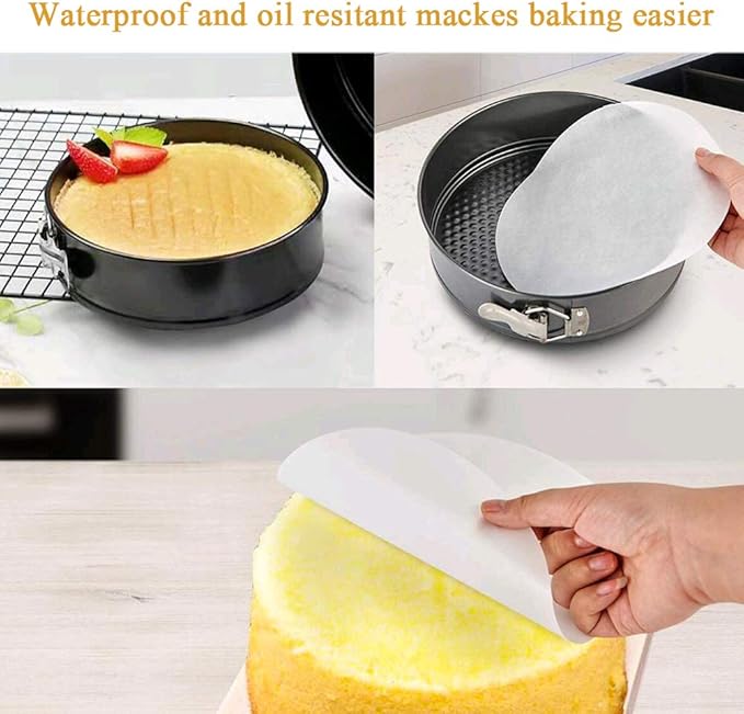 Baking Trays/Set of 3 Cake Moulds